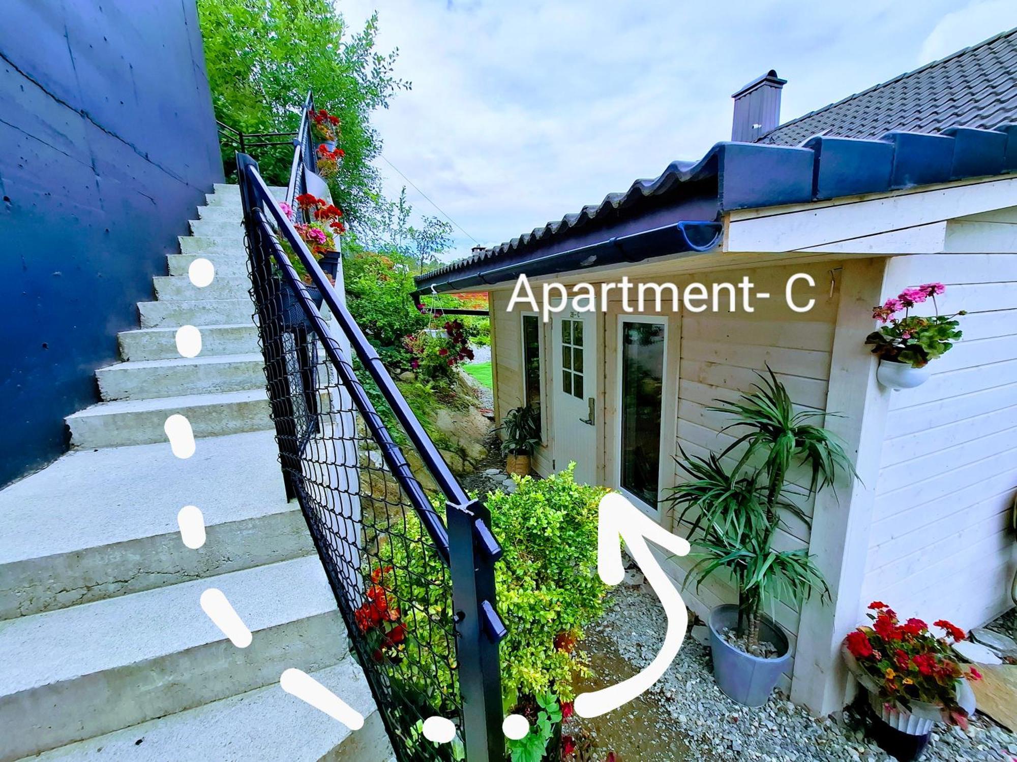 Bergen Sunrise Terrace Apartment מראה חיצוני תמונה